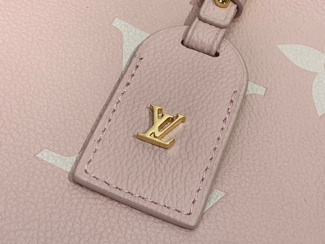路L家-CARRYALL 絲印小號手袋 粉色