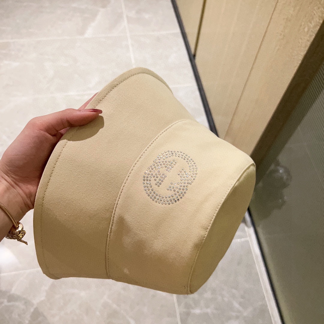 古G家-2023新款簡約水鑽款漁夫帽