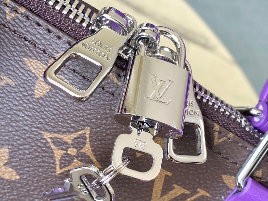 M46775 路L家-Keepall Bandouliere旅行袋 紫色