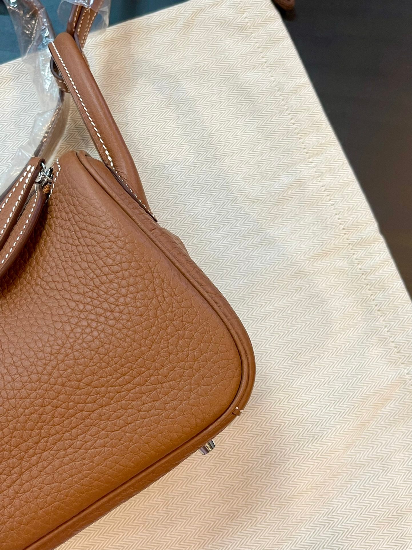 小愛款-Lindy Mini 金棕 銀扣