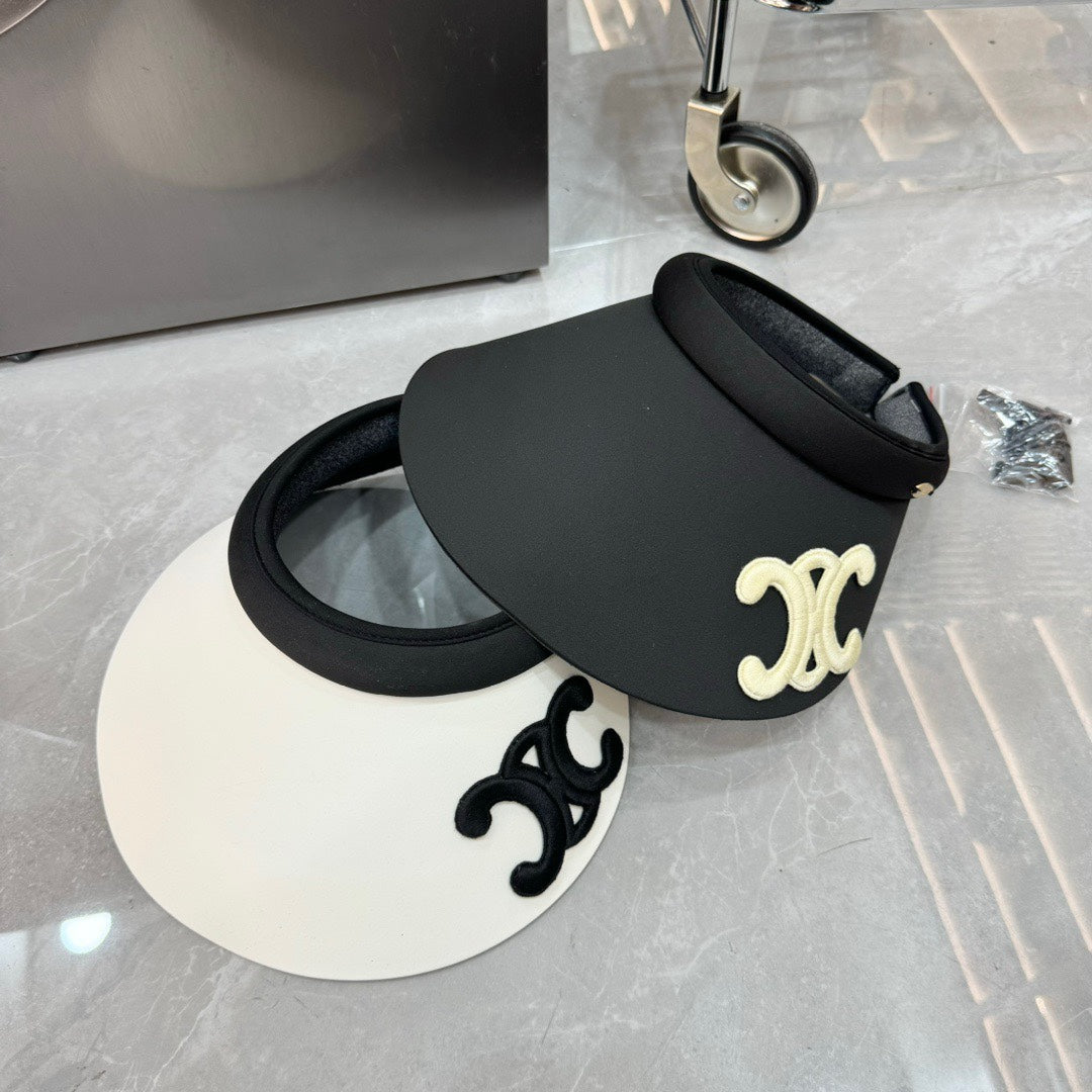 賽C家-新款 大Logo冰絲棉遮陽帽