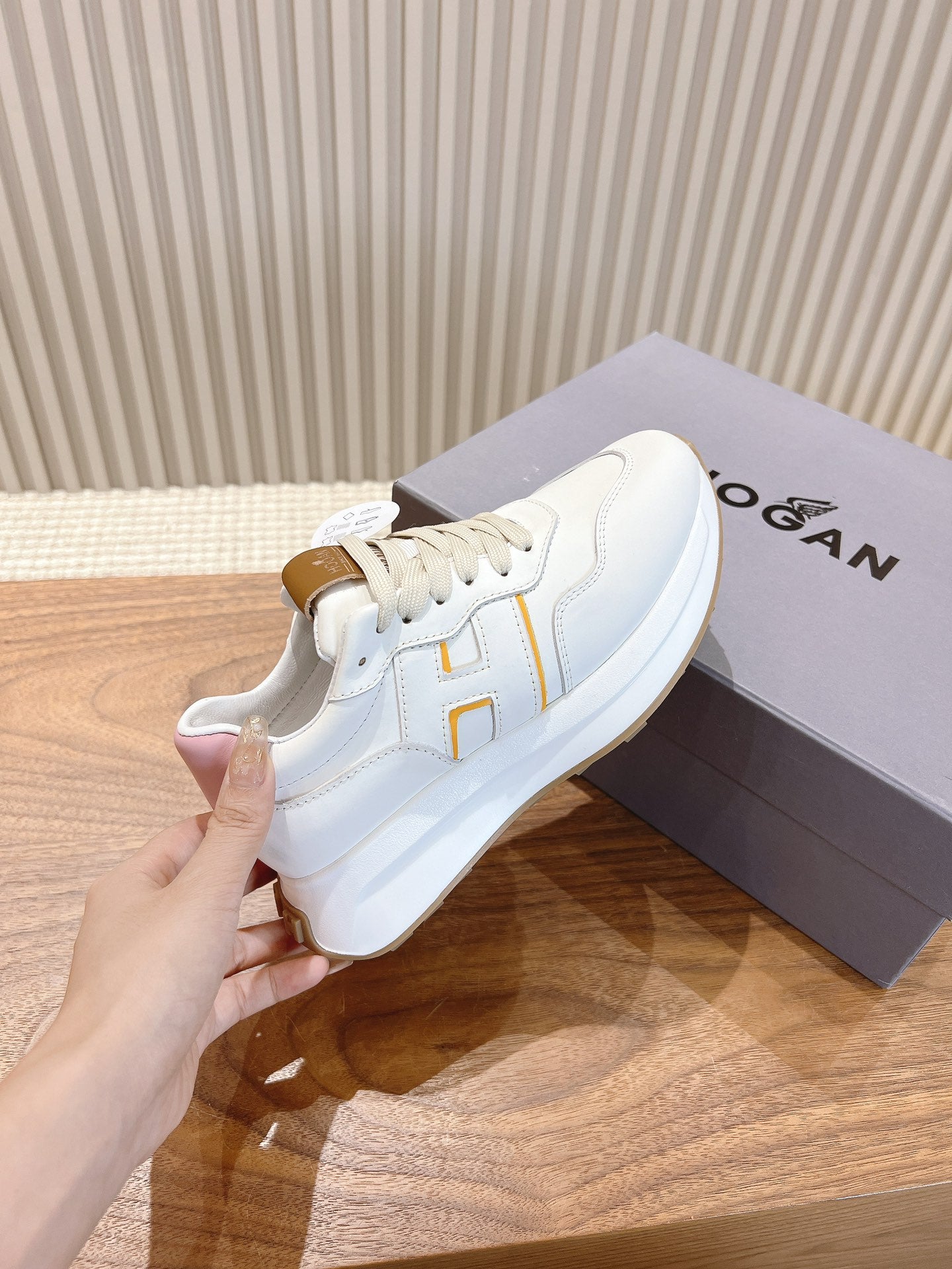 Hogan-2024 運動鞋 白色