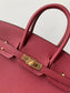 小愛款-Birkin 25 Togo K1 Rouge Grenat 紅色 金扣