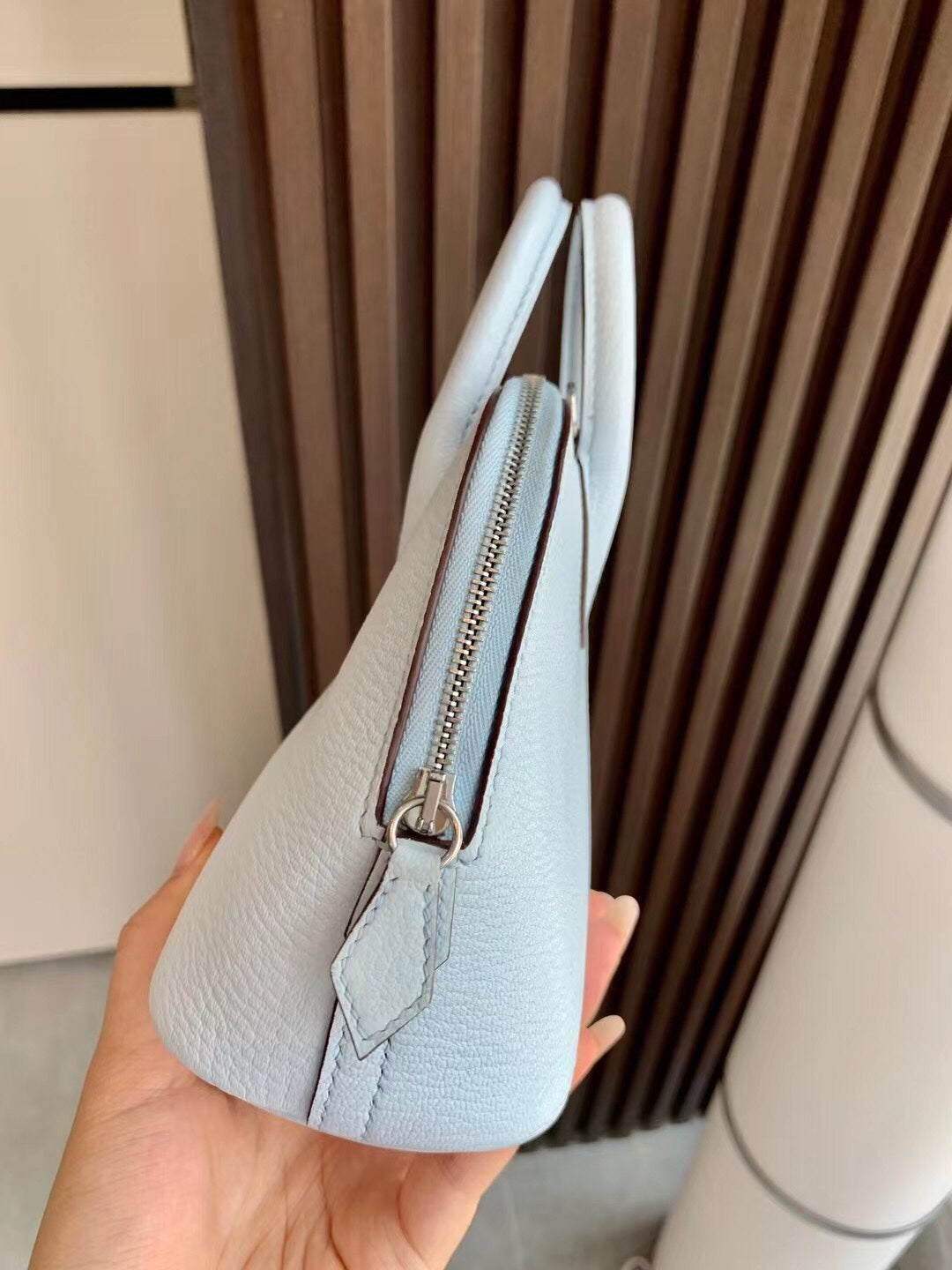 小愛款-Bolide Mini  T0 霧霾藍 銀扣