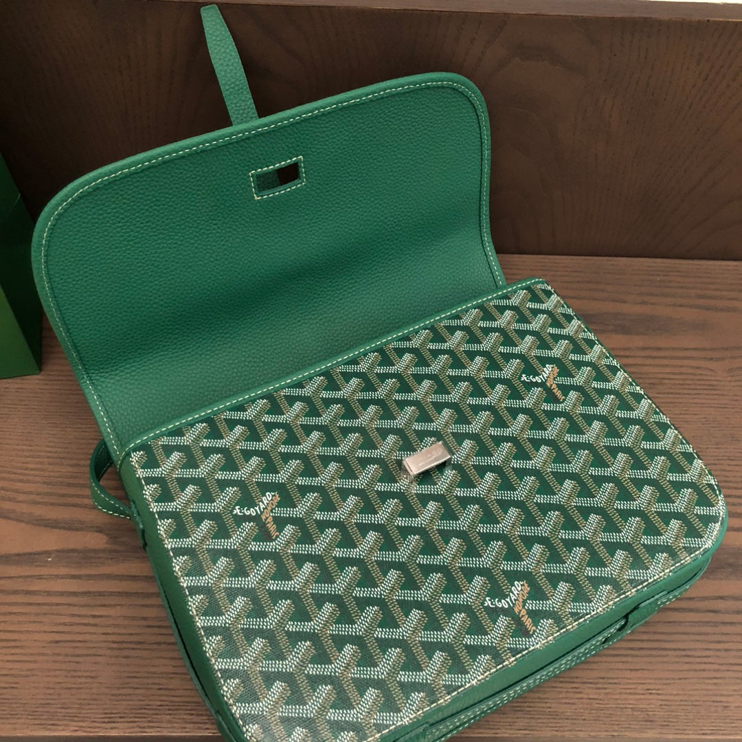 戈G家-Goyard 郵差包 綠色