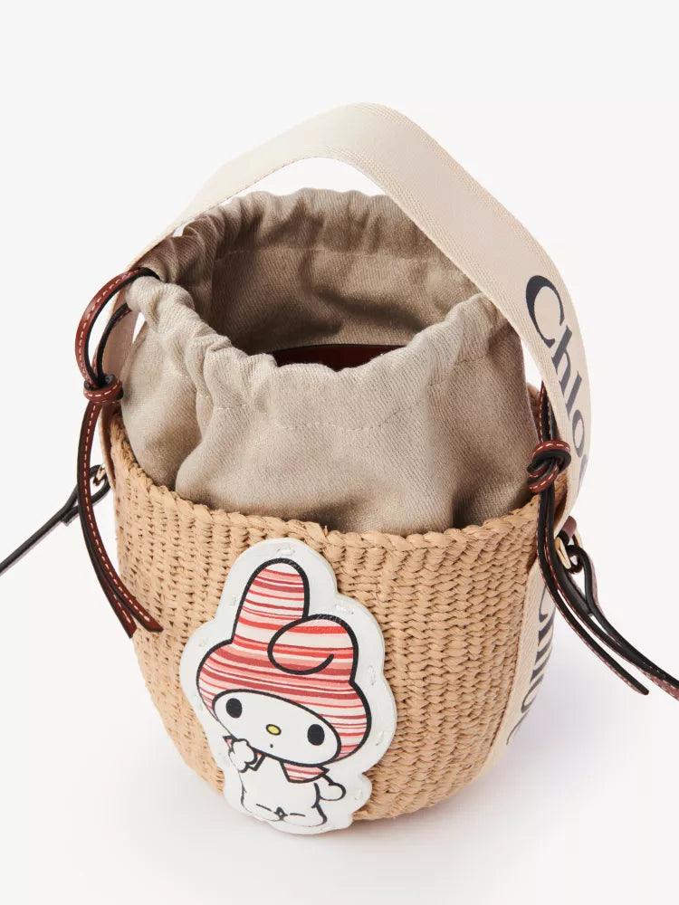 克羅C-2023年春夏新款 Small Woody Basket菜籃子 My Melody聯名款