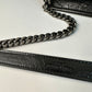 熱銷款 聖Y羅-Niki 28cm 牛皮 黑色古銀鏈