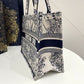迪D家-BookTote 聖誕限量系列 藍色 36x18x28cm