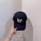 迪D家-刺繡Logo棒球帽 黑色