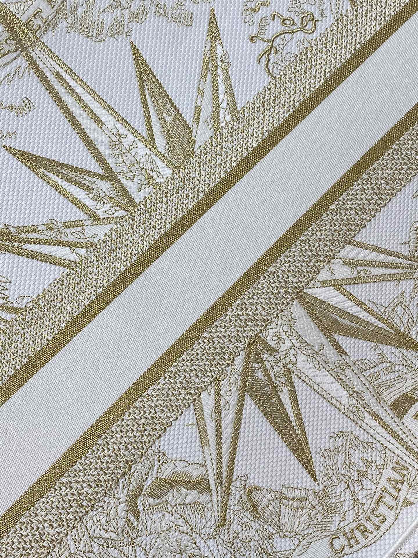 迪D家-BookTote 刺繡手袋 八芒星金絲線系列 42x18x35cm