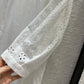 克羅C-2403 24早春新品英式溶花刺繡連身裙