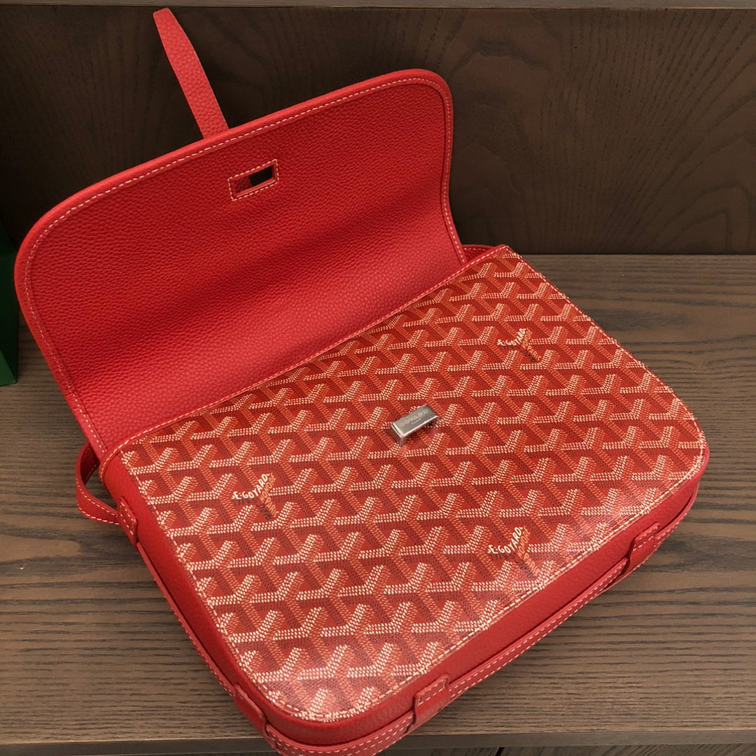 戈G家-Goyard 郵差包 紅色