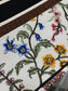 迪D家 Book Tote 刺繡字母白花 大號41.5cm