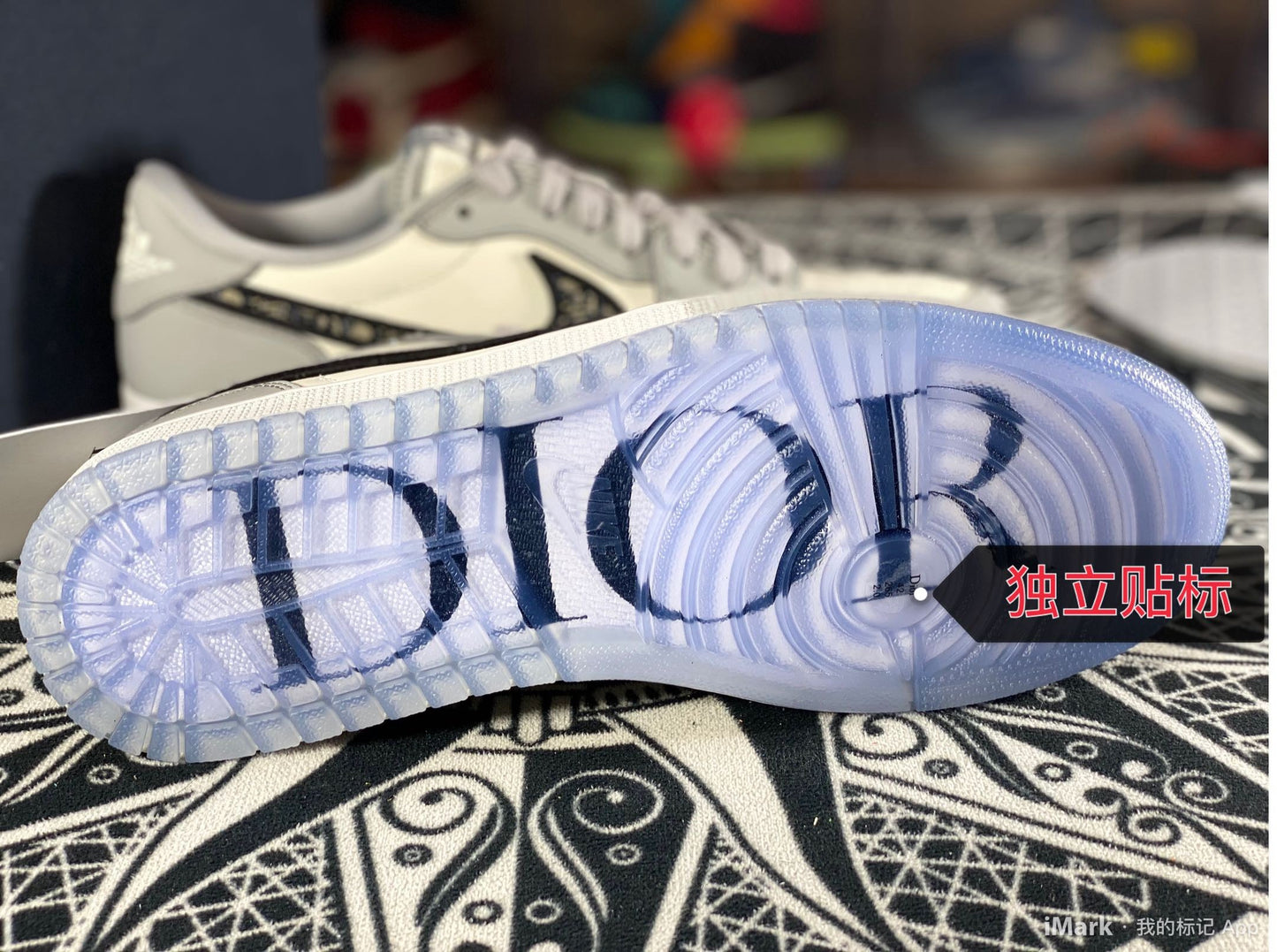 NIKE鞋子-AJ1 Dior聯名款男款 44碼