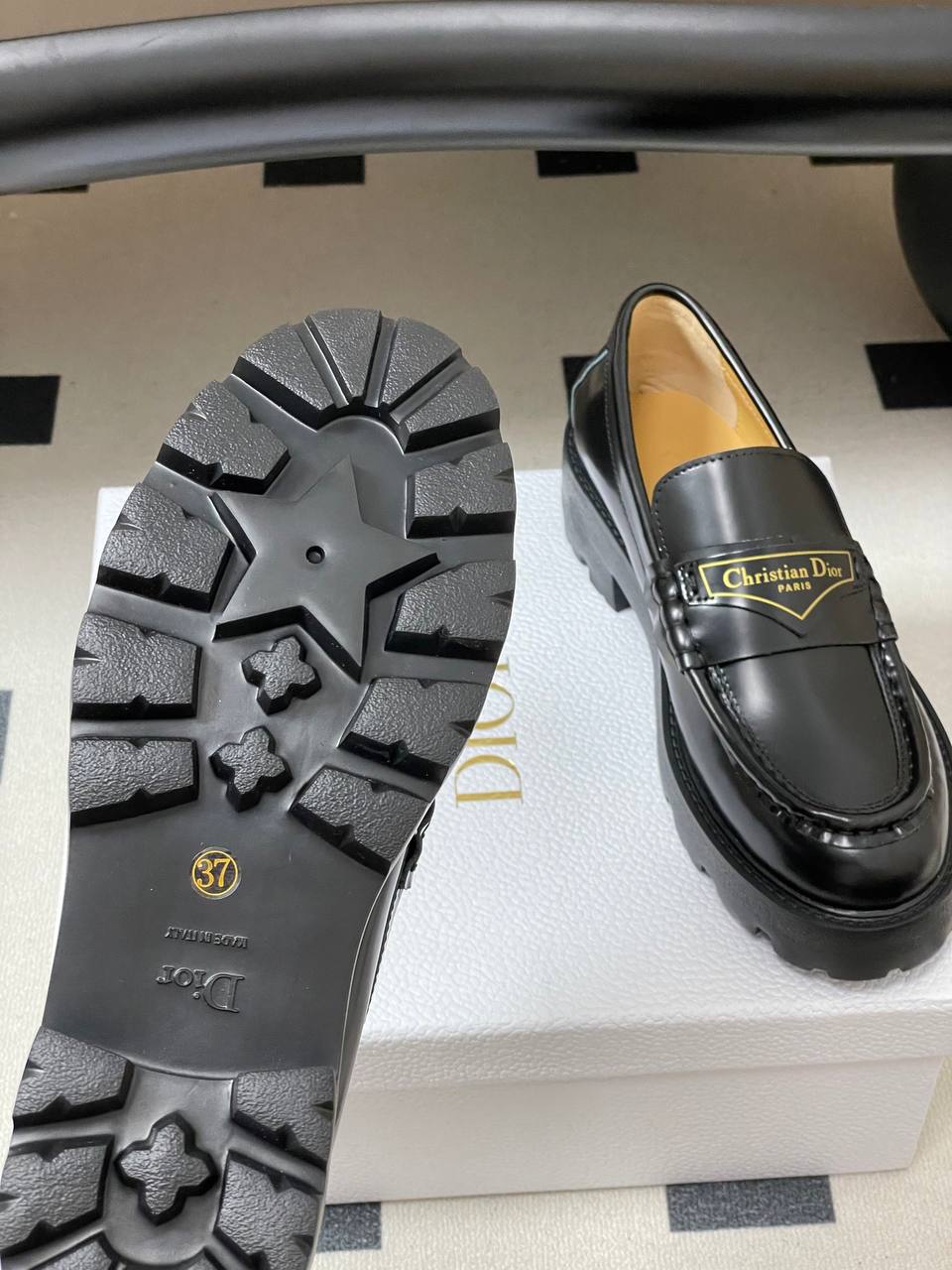 迪D家-厚底樂福鞋-39碼