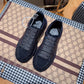 麥M昆-經典小白鞋 黑色全鑽款