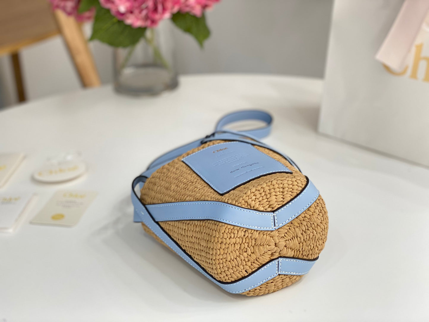克羅C-Basket Bag 水藍色
