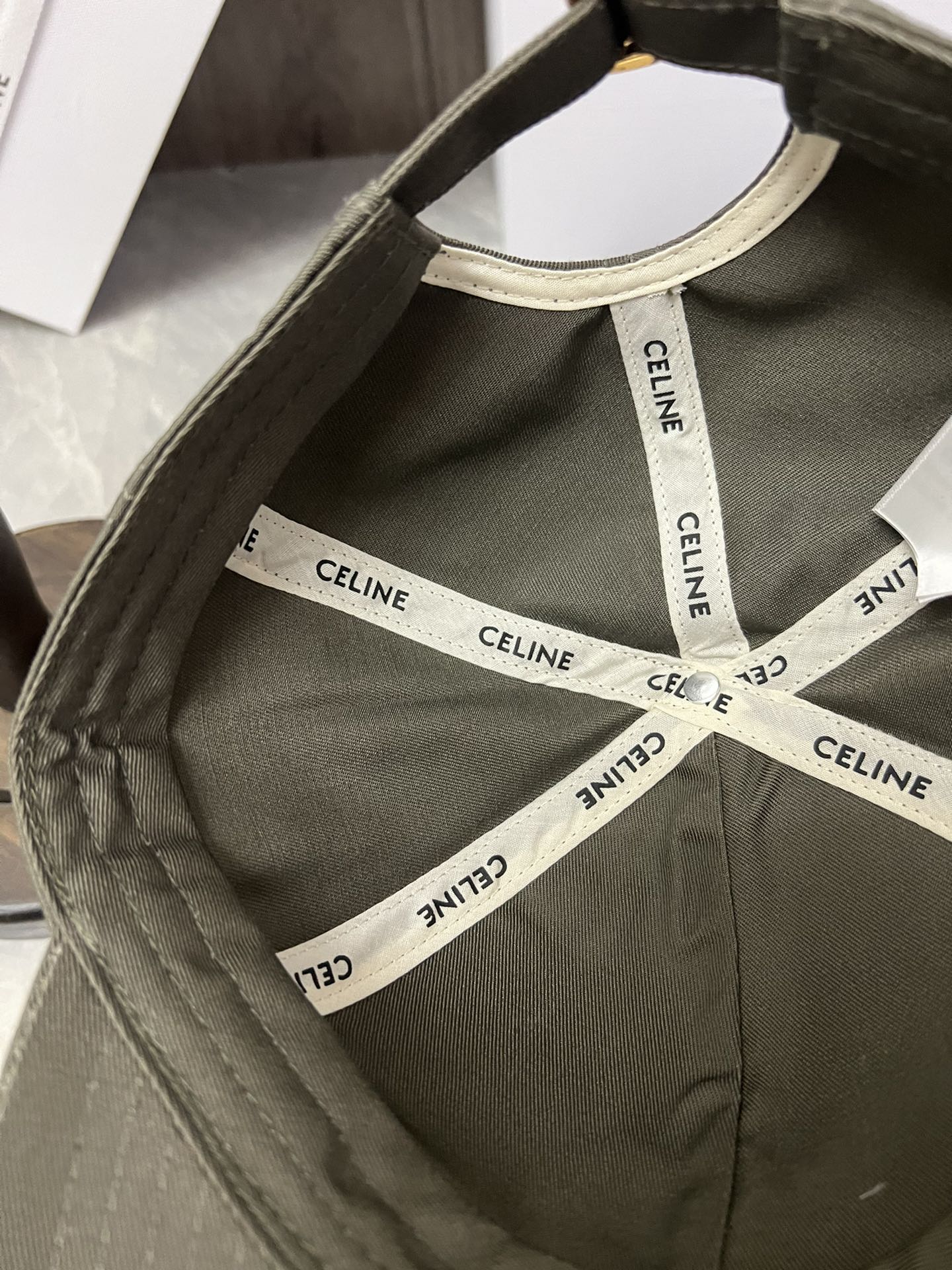 熱銷款 賽C家-官網同款凱旋刺繡棒球帽 墨綠色
