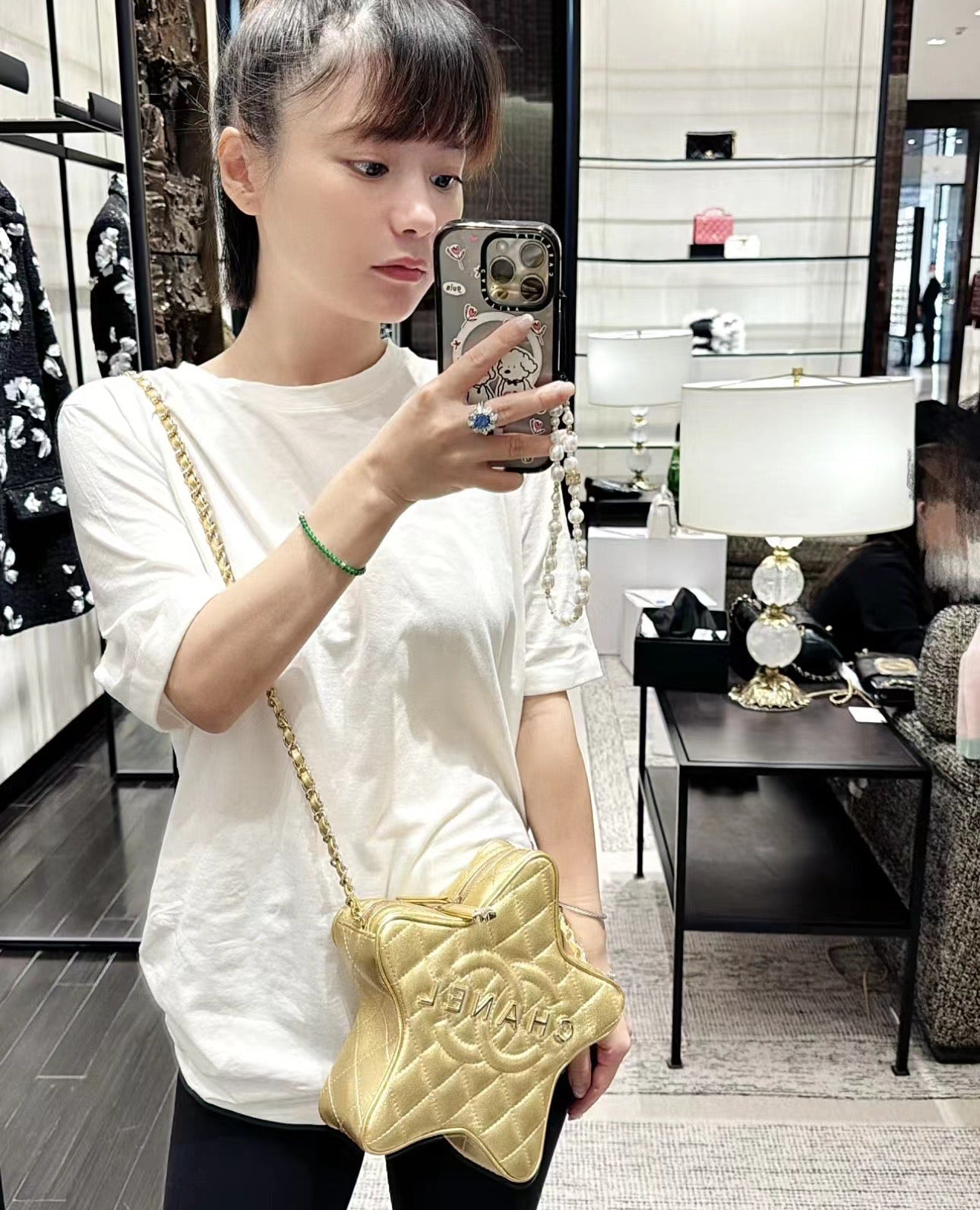 小香家-Chanel 24c 早春度假系列限量版 星星包 金色