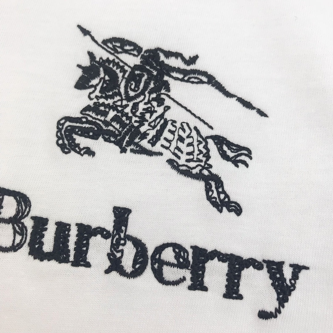 巴B家-2403 刺繡戰馬字母logo圓領短袖TEE 三色