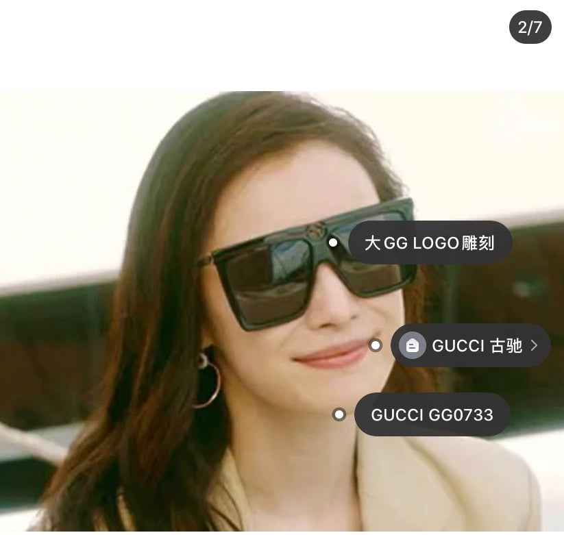 古G家-墨鏡 GG0733 62-12-150
