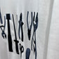 芬F家-2403 24SS春夏新款工具印花圓領短袖TEE 白色