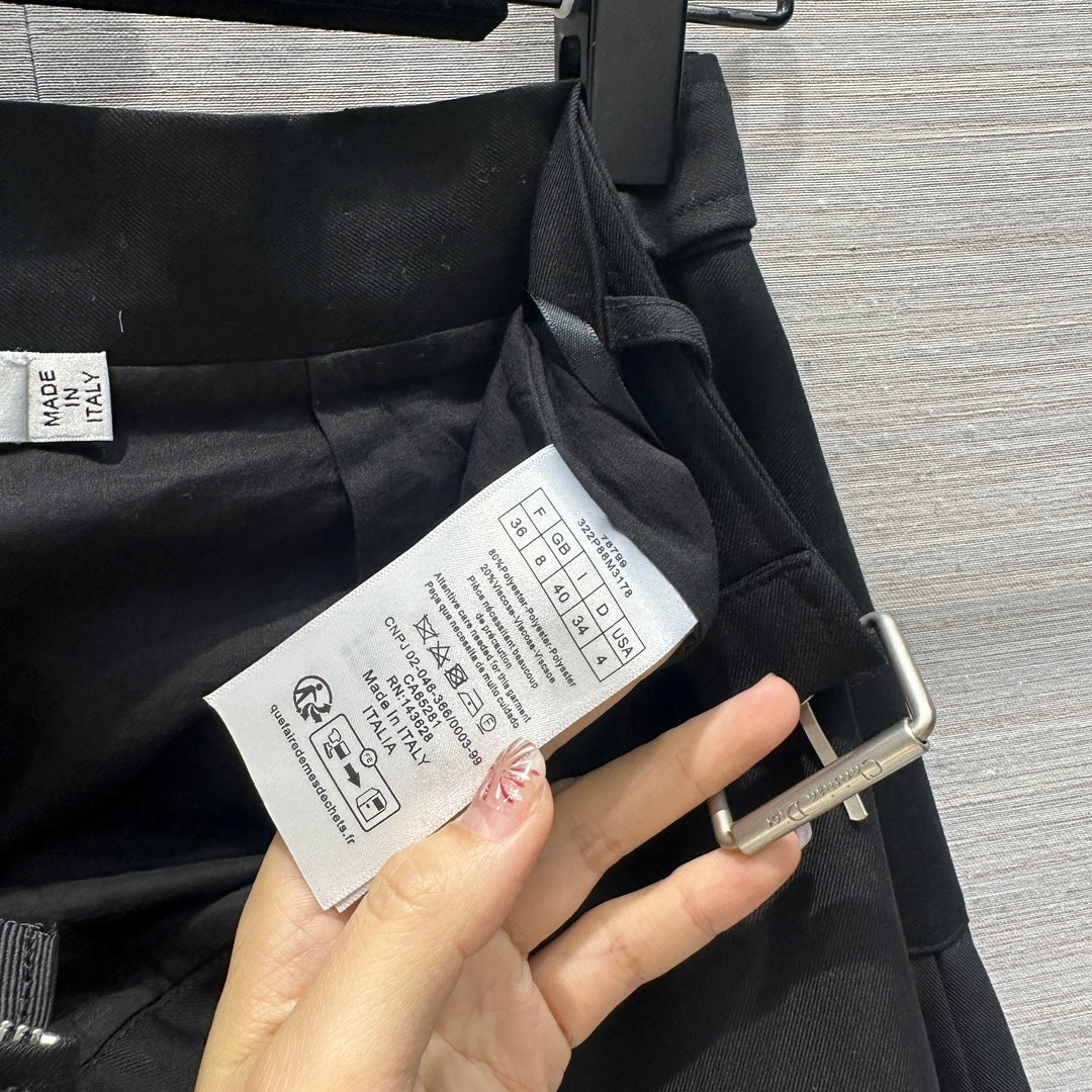 迪D家-2403 24春夏新品百褶半裙