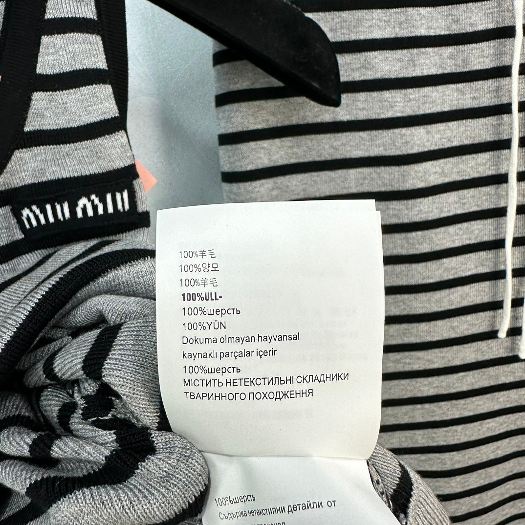穆Ｍ家-2404 早春新款針織背心套裝