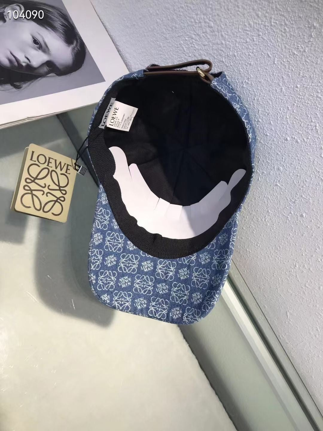 羅L威-水洗牛仔棒球帽