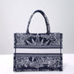 迪D家 Book Tote 復古印花圖 中號36.5cm