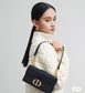 迪D家-30Montaigne 手袋 黑色 21CM