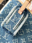M46855 路L家-Carryall MM手袋 斜背包/肩背包 牛仔丹寧