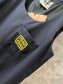 穆M家-2404 24早春新款深藍色字母logo背心連身裙