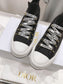 迪D家-2023早秋秀款 sneakers高筒休閒鞋運動鞋 黑色