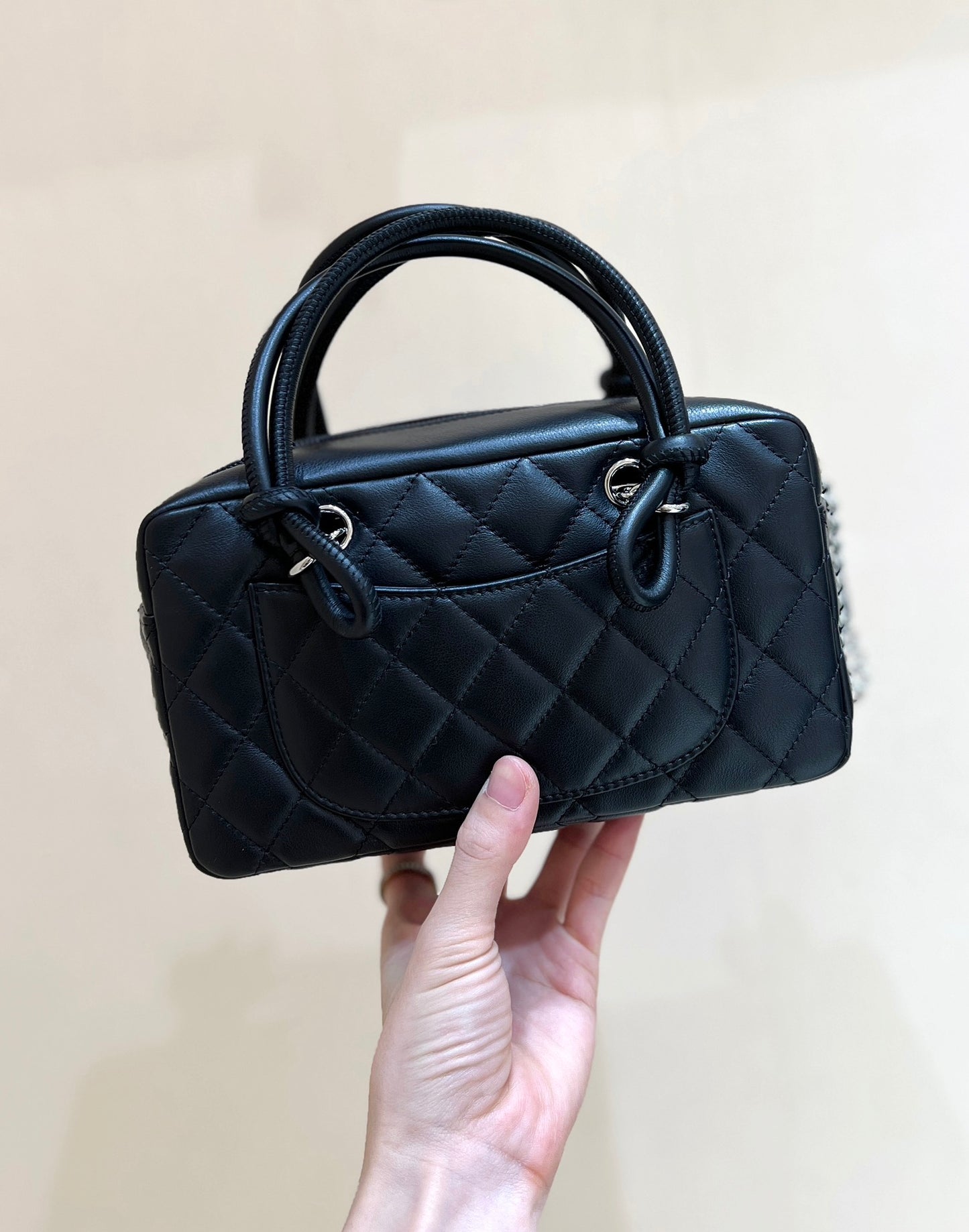 熱銷款 小香家-中古康鵬枕頭包 黑色