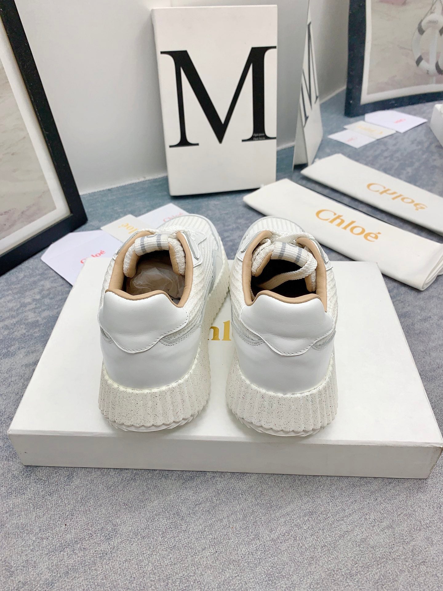 克羅C-Nama sneaker彩虹系列 運動鞋 白色