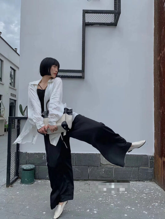 小愛款-Birkin 30 小牛皮拼帆布 黑色