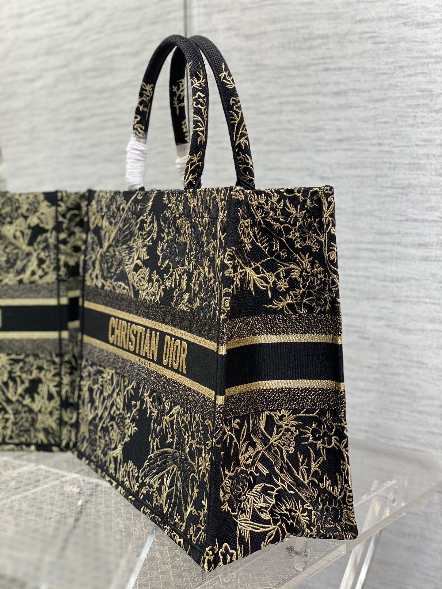 迪D家-BookTote 刺繡手袋 金絲線系列 42x18x35cm