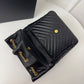 聖Y羅-Joe Backpack 絎縫雙肩包 黑色金扣 29CM