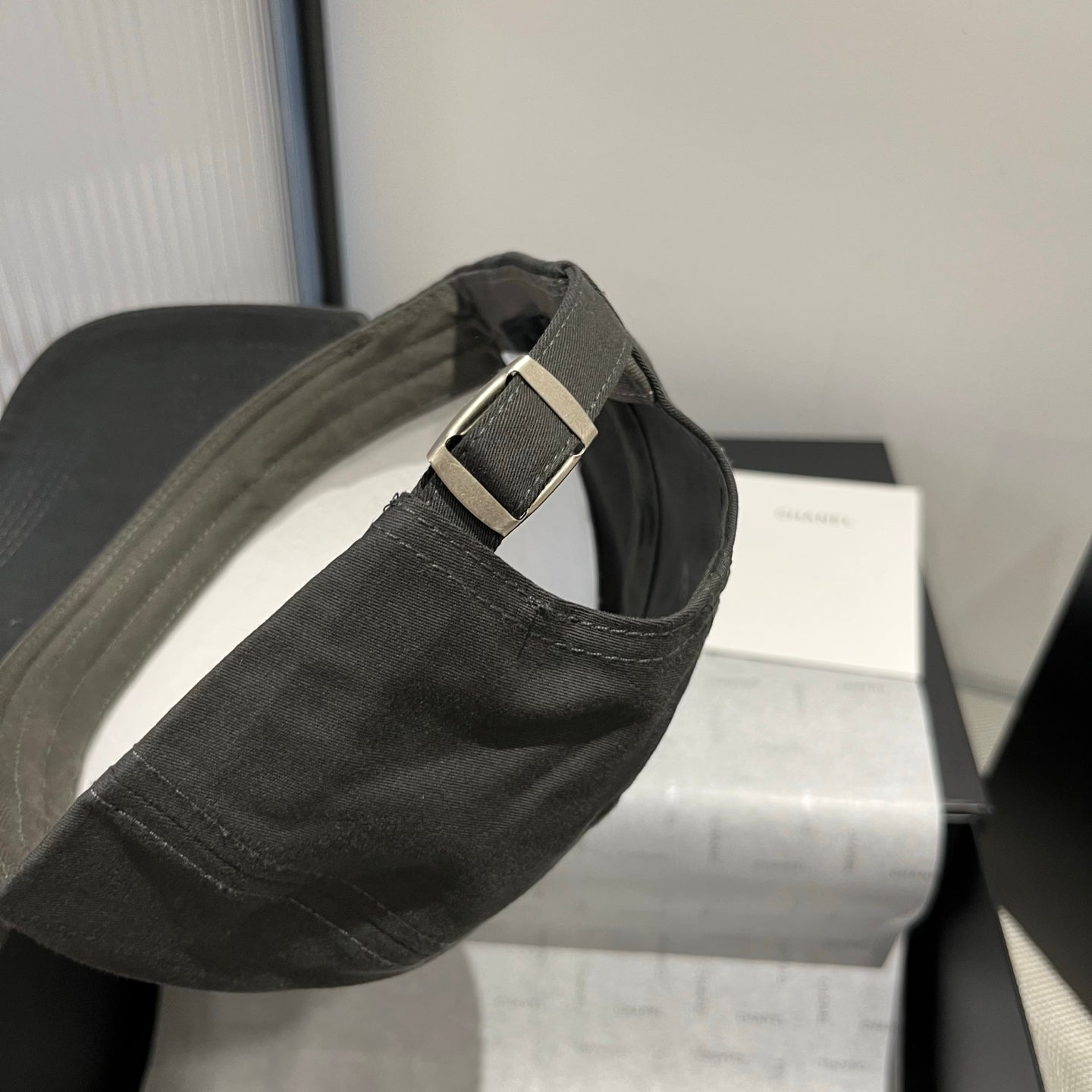 普P家-LOGO標籤棒球帽 黑色