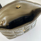 聖Y羅-Loulou Puffer 23cm 絎縫小羊皮雲朵包 墨綠色
