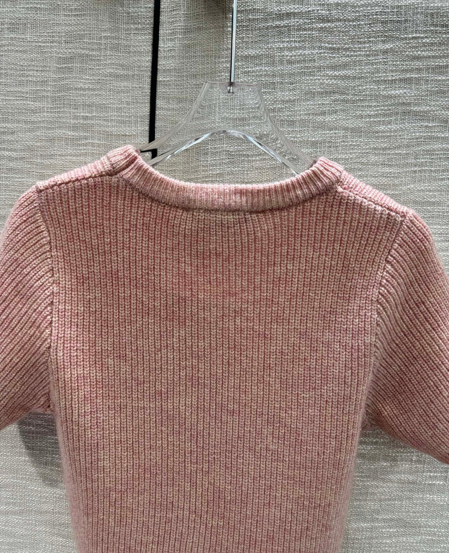 迪D家-2403 刺繡CD字母針織短袖