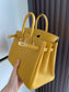 小愛款-Birkin 25 Togo 琥珀黃 金扣