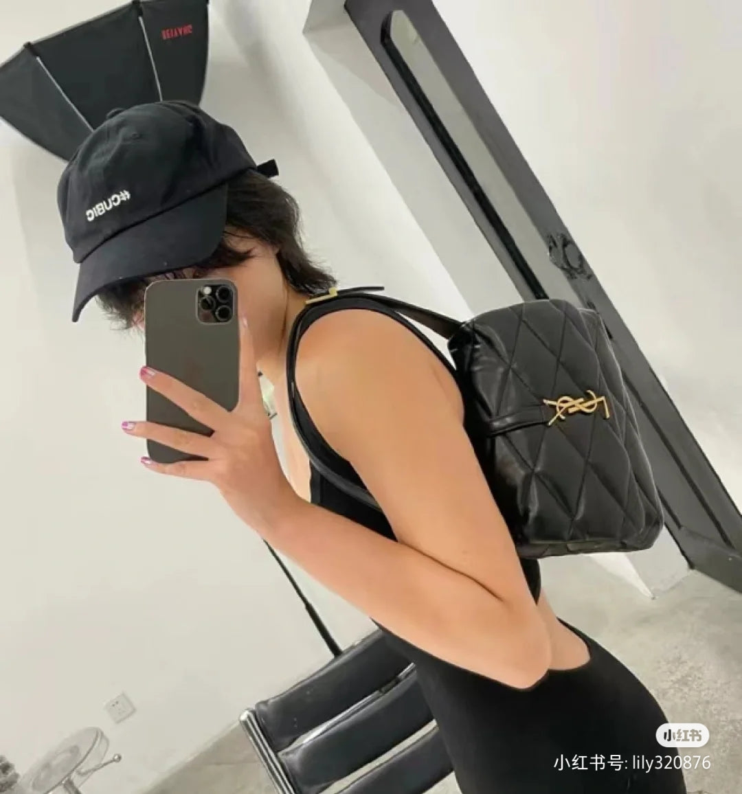 聖Y羅-Le 57腋下包 黑色