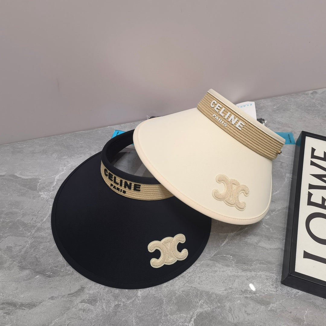 賽C家-新款Logo拼接遮陽帽