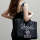 小香家-23P 購物袋沙灘包 黑色