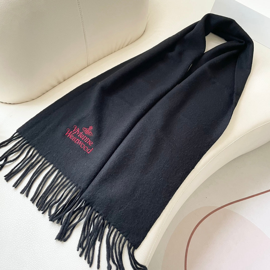 Vivienne Westwood-2024土星LOGO圍巾 185*32