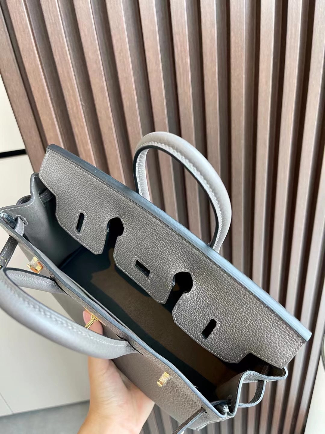 小愛款-Birkin 25 錫器灰 金扣