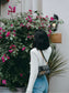 迪D家-30Montaigne 手袋 老花藍色 21CM