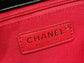 小香家-Chanel Hobo 23c早春款 油蠟皮黑色 大號